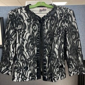 Lace blazer